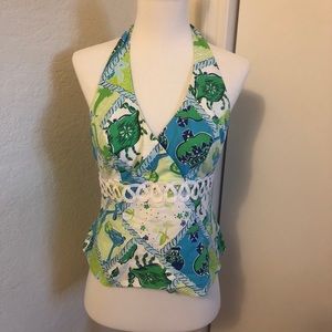 Lilly Pulitzer Patchwork Halter
